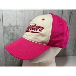 Skeeters Hat Pink White OC Sports Strapback Baseball Cap OSFM